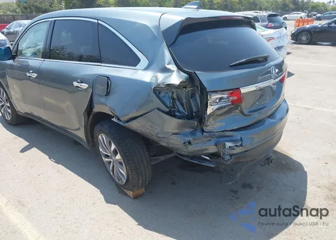 2014 Acura Mdx Technology Package из США, поврежденный, VIN 5FRYD4H4XEB020138
